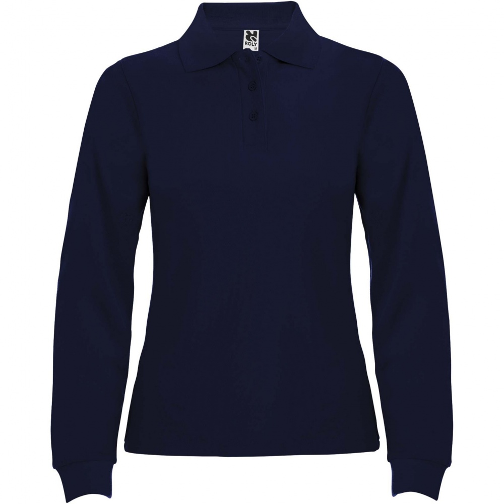 Logo trade promotional giveaway photo of: Estrella long sleeve women's polo