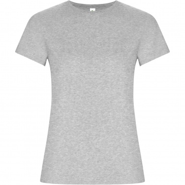 Logo trade advertising products image of: Golden short sleeve women's t-shirt