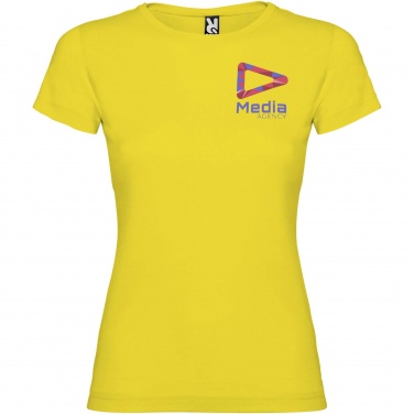 Logo trade business gifts image of: Jamaica short sleeve women's t-shirt