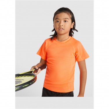 Logo trade promotional merchandise picture of: Montecarlo short sleeve kids sports t-shirt