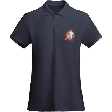 Logo trade promotional giveaways picture of: Prince short sleeve women's polo