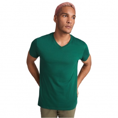 Logo trade promotional gifts picture of: Samoyedo short sleeve men's v-neck t-shirt