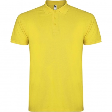 Logo trade promotional giveaway photo of: Star short sleeve men's polo