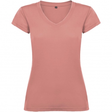 Logo trade promotional products picture of: Victoria short sleeve women's v-neck t-shirt
