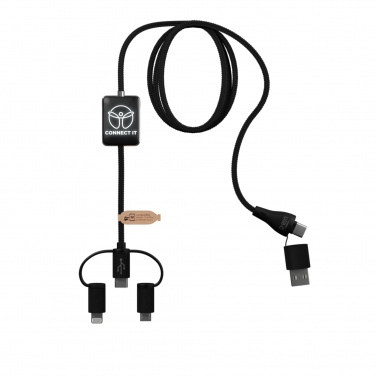 Logotrade promotional products photo of: SCX.design C48 CarPlay 5-in-1 charging cable 
