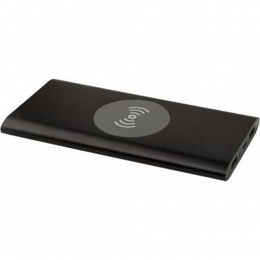 Logotrade promotional merchandise photo of: Juice 8000 mAh Type-C recycled aluminium wireless power bank