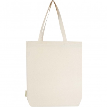 Logo trade promotional product photo of: Orissa 180 g/m² organic wide bottom tote bag 11L