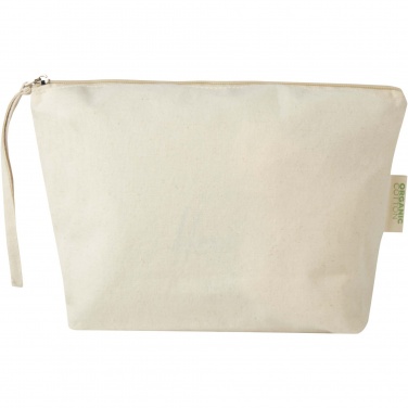 Logo trade promotional items picture of: Orissa 180 g/m² organic large accessory pouch 3L