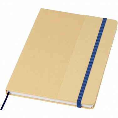 Logotrade promotional product picture of: Nelida A5 recycled cardboard hard cover notebook