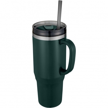Logo trade corporate gifts image of: Melbourne 1200 ml RCS certified insulated tumbler with straw