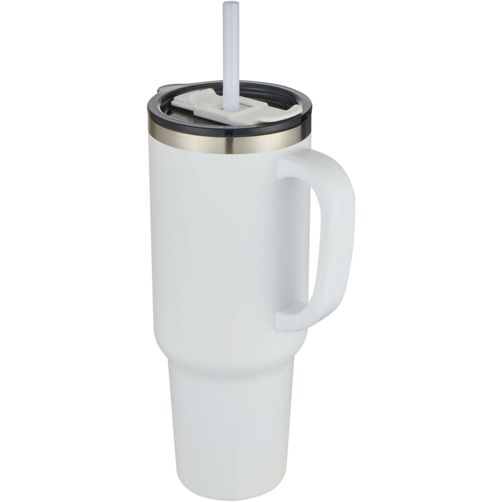 Logotrade promotional product image of: Sydney 1200 ml copper vacuum insulated tumbler with straw