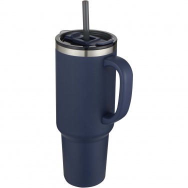 Logo trade promotional item photo of: Sydney 1200 ml copper vacuum insulated tumbler with straw