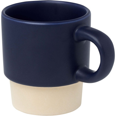 Logo trade advertising products image of: Olympia 130 ml stackable expresso cup with clay bottom