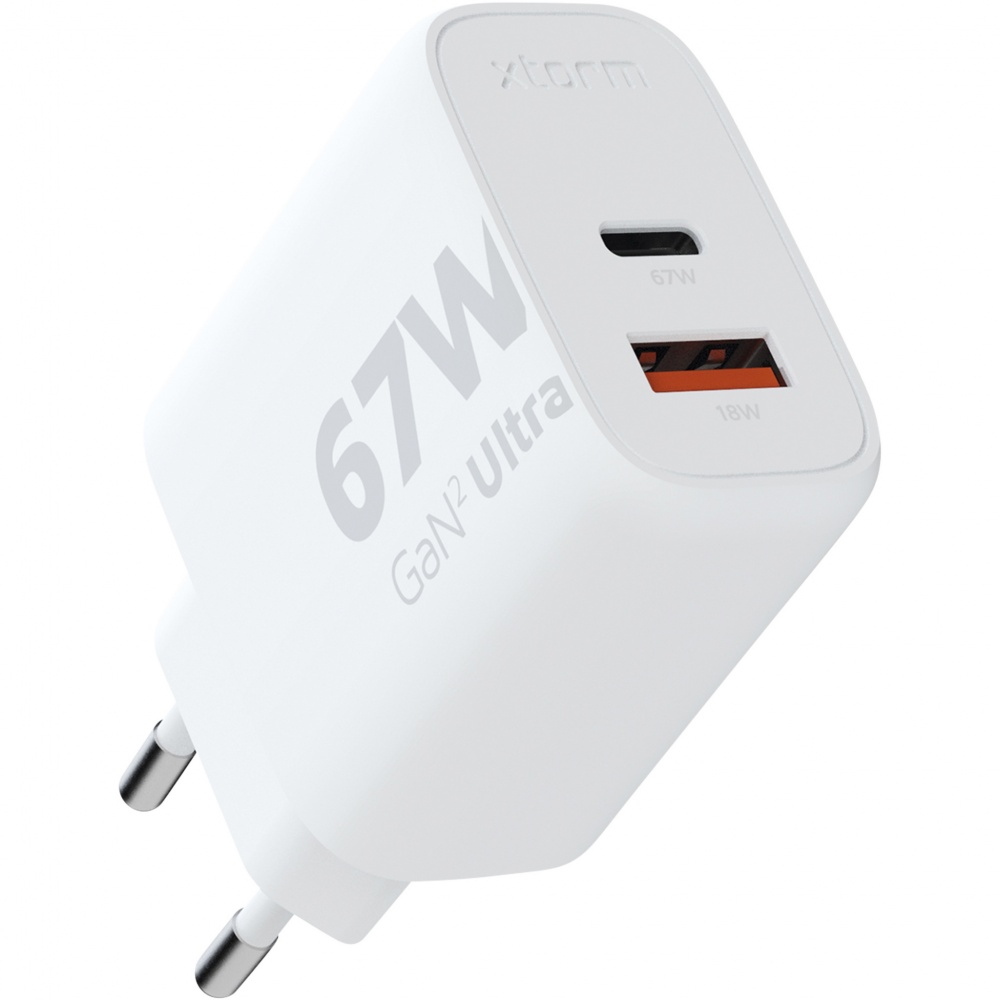 Logotrade promotional gifts photo of: Xtorm XEC067 GaN² Ultra 67W wall charger
