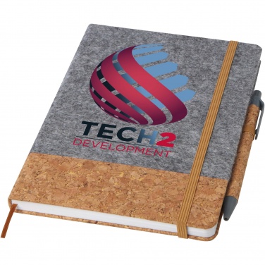 Logotrade promotional giveaway image of: Veronica A5 hard cover notebook