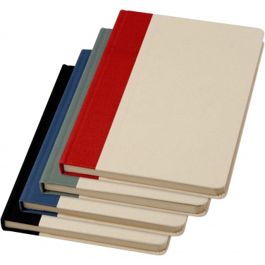 Logo trade advertising products image of: Liliana A5 sugar cane plastic hard cover notebook