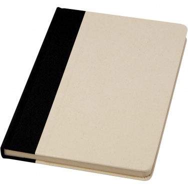 Logo trade promotional merchandise image of: Liliana A5 sugar cane plastic hard cover notebook
