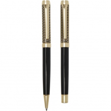 Logotrade promotional product image of: Legato ballpoint and rollerball pen set