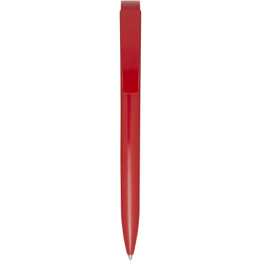 Logo trade promotional merchandise photo of: Lucia recycled plastic ballpoint pen