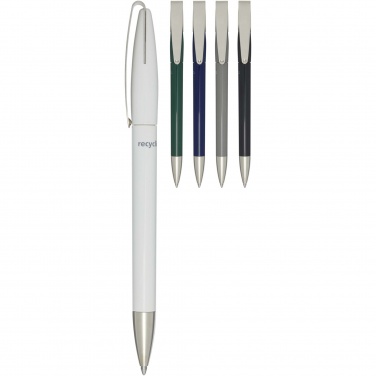 Logo trade promotional item photo of: Ana recycled plastic ballpoint pen