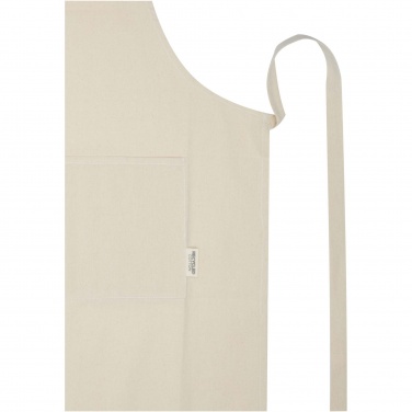 Logo trade business gifts image of: Nia 200 g/m² recycled cotton apron