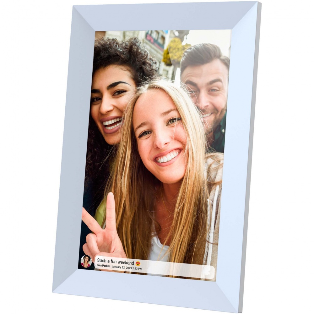 Logo trade promotional gifts picture of: Prixton Prado 10" Frameo wifi digital photo frame