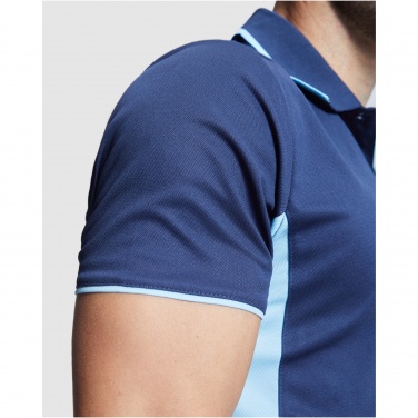 Logo trade corporate gift photo of: Montmelo short sleeve unisex sports polo