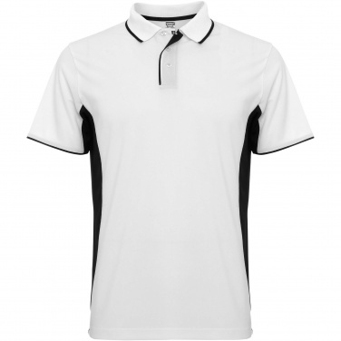 Logo trade promotional giveaway photo of: Montmelo short sleeve unisex sports polo