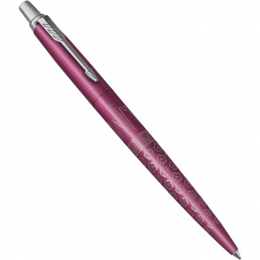 Logo trade promotional item photo of: Parker Jotter SE Global Icons colour trim ballpoint pen