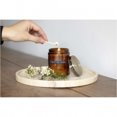 Logotrade promotional giveaway picture of: Wellmark cedar wood scented candle medium