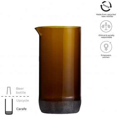 Logo trade advertising products image of: Originalhome 430 ml water carafe