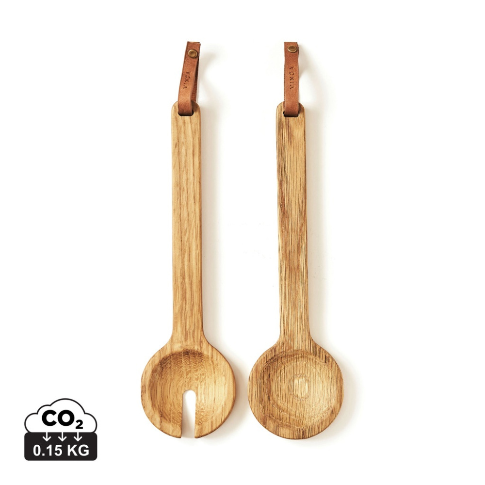 Logo trade advertising products picture of: VINGA Alcamo serving cutlery