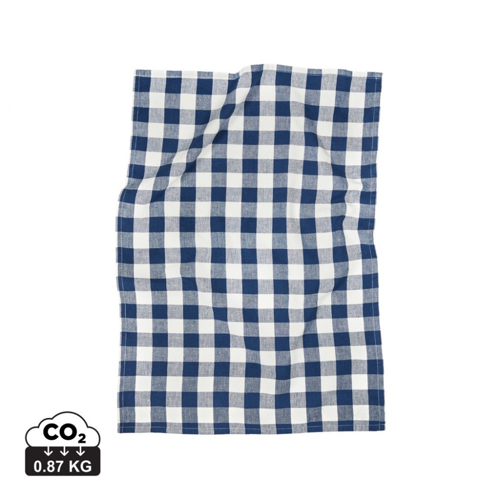Logo trade promotional items picture of: VINGA Clare linen blend kitchen towel
