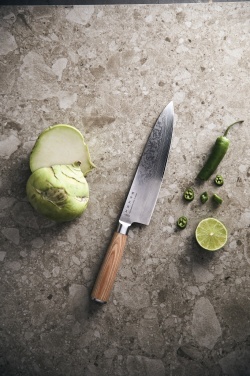 Logo trade promotional product photo of: VINGA Hattasan Damascus chef’s edition knife
