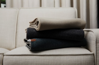 Logo trade corporate gifts picture of: VINGA Bilton recycled blanket