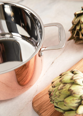 Logotrade advertising products photo of: VINGA Baron copper saucepan