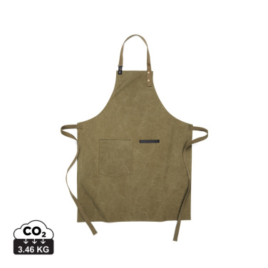Logo trade advertising products picture of: VINGA Tome GRS recycled canvas Apron