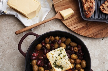 Logo trade promotional giveaways picture of: VINGA Monte enameled cast iron sauté pan