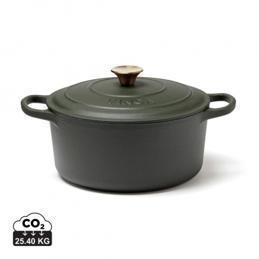 Logo trade promotional gift photo of: VINGA Monte enameled cast iron pot 5.5L
