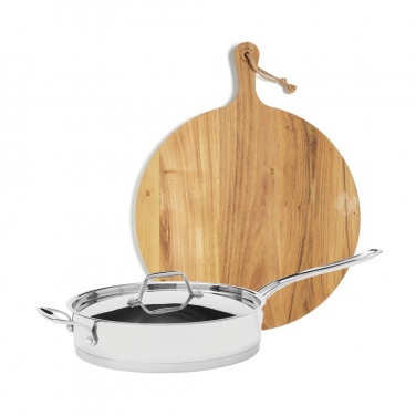 Logo trade corporate gift photo of: VINGA Buscot Round Serving Board