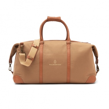 Logo trade promotional giveaways image of: VINGA Sloane RCS RPET weekender bag