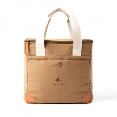 Logo trade business gifts image of: VINGA Sloane RPET Cooler bag