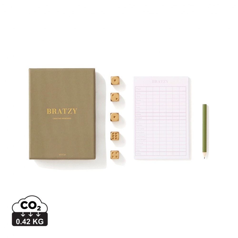 Logo trade promotional giveaways picture of: VINGA Bratzy Coffee Table Game