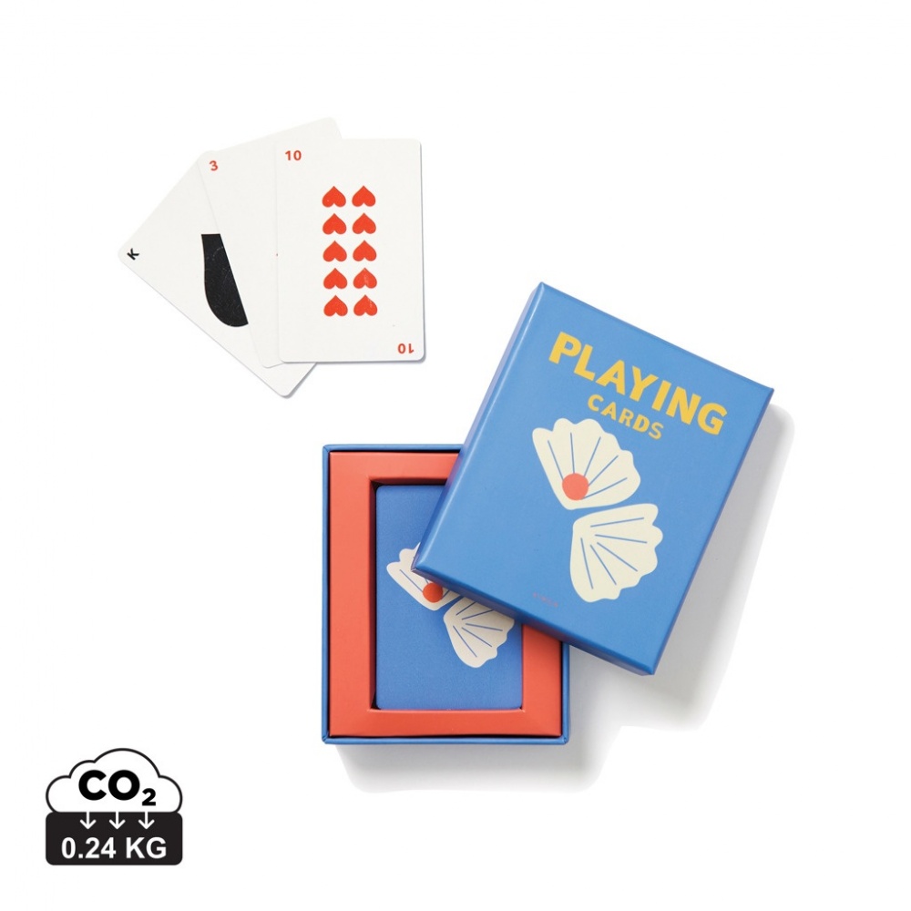 Logo trade corporate gift photo of: VINGA Playing cards coffee table edt.