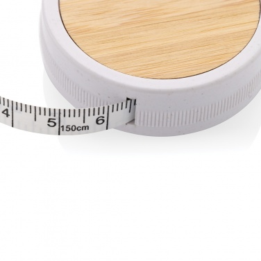 Logotrade promotional product picture of: RCS recycled plastic & bamboo tailor tape