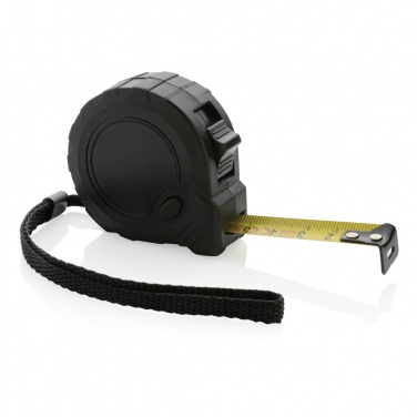 Logotrade promotional products photo of: RCS recycled plastic 3M/16 mm tape with stop button