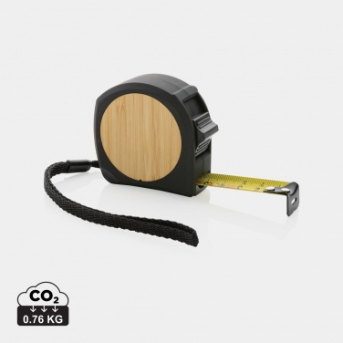 Logotrade advertising products photo of: RCS recycled plastic bamboo tape 5M/19mm