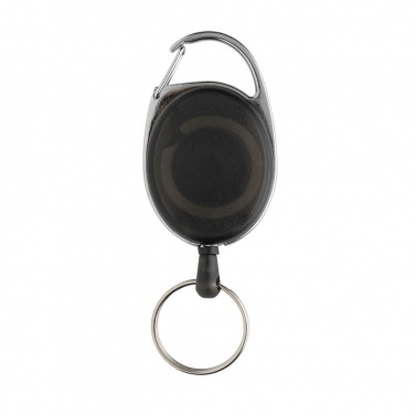 Logo trade promotional products picture of: RCS recycled ABS roller clip keychain
