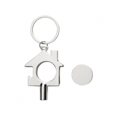 Logotrade advertising products photo of: RCS recycled zinc alloy 3 in 1 keychain