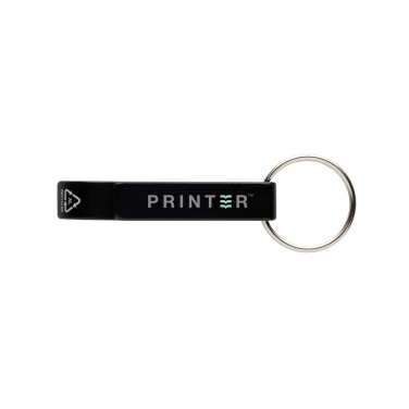Logotrade promotional gifts photo of: RCS recycled aluminum bottle and can opener
